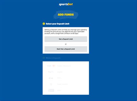 sportsbet deposit not allowed reddit